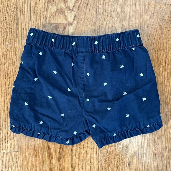 Carter’s Girls Patriotic Star Shorts - Size 4T - Picture 4 of 5
